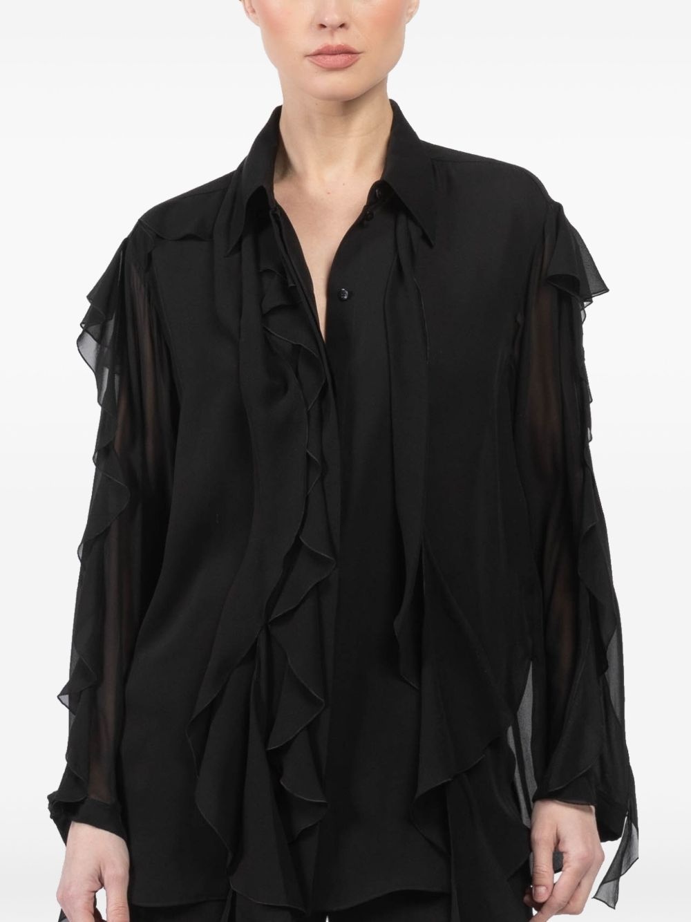 Sheer Twist blouse - 4