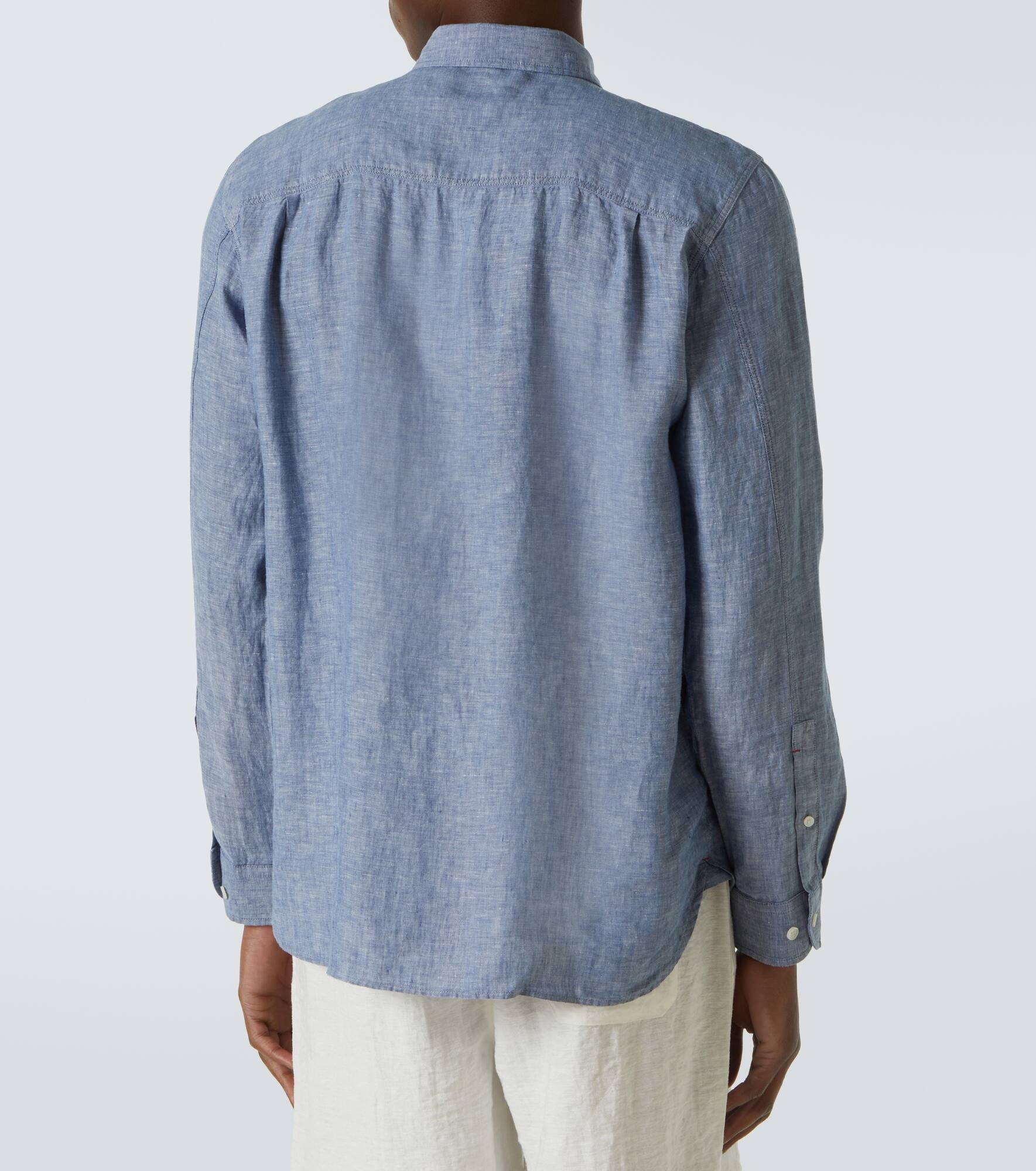 Justin linen chambray shirt - 4