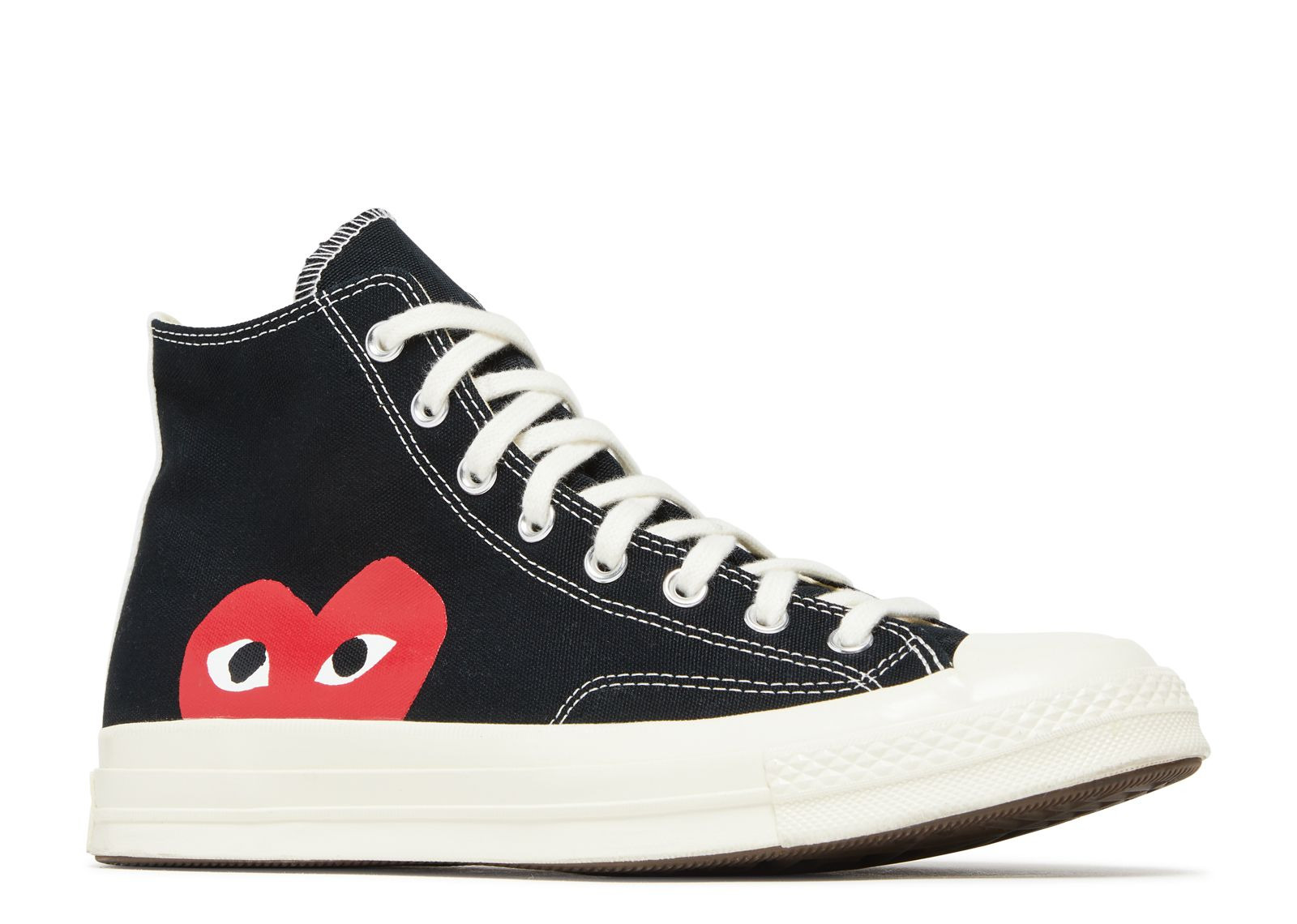 COMME DES GARÇONS PLAY X CHUCK 70 HIGH 'BLACK' - 2