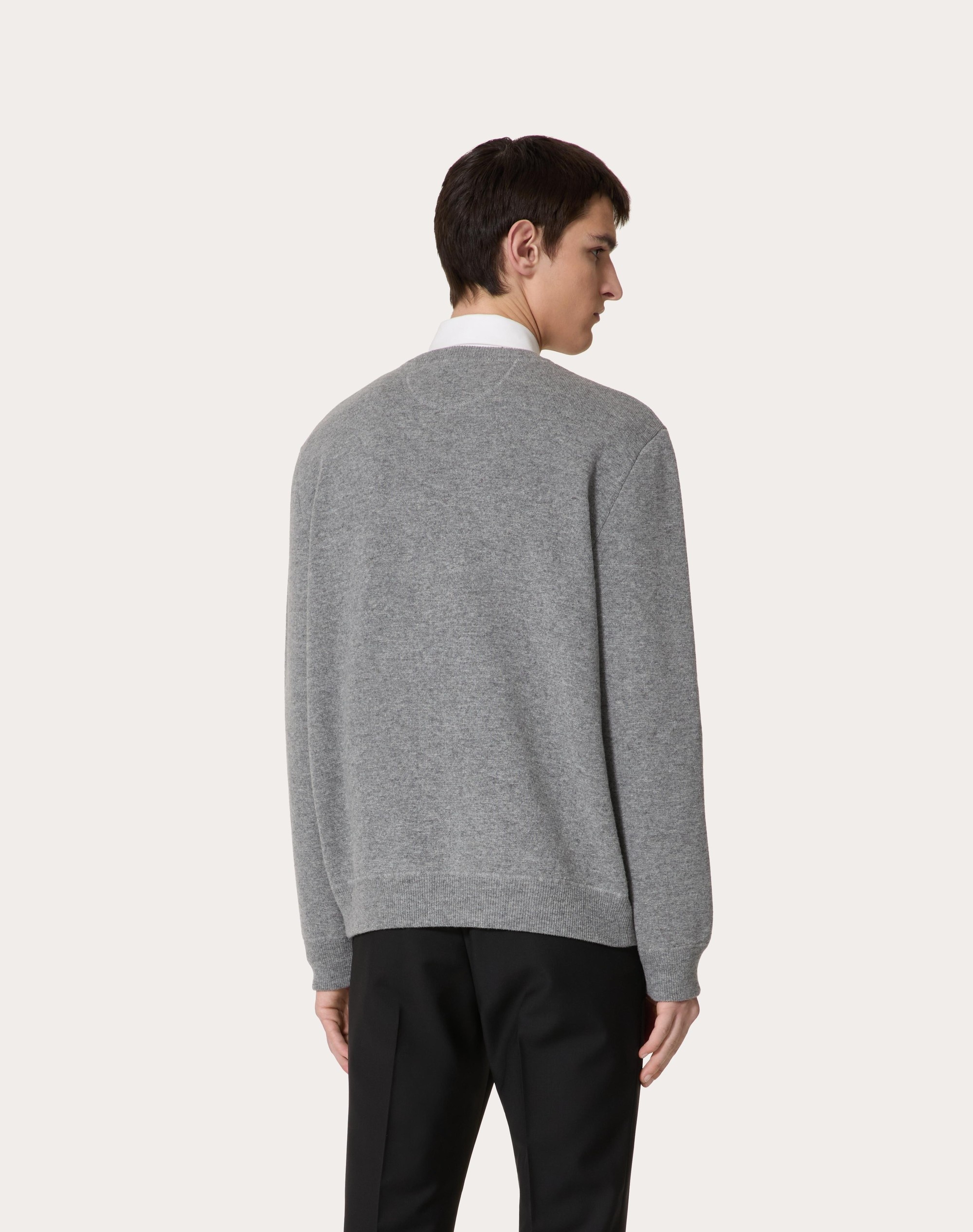 WOOL CREWNECK SWEATER - 4