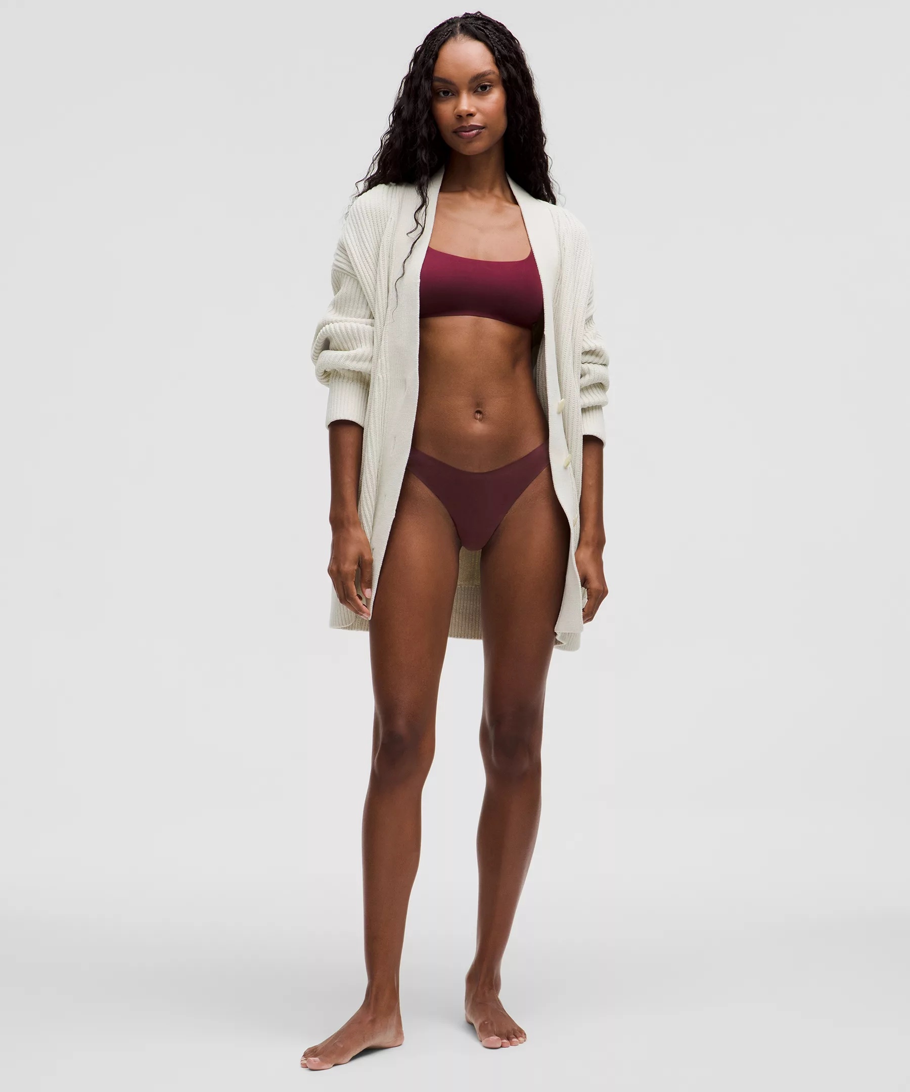 Wundermost Ultra-Soft Nulu Dipped-Waist Thong Underwear - 3