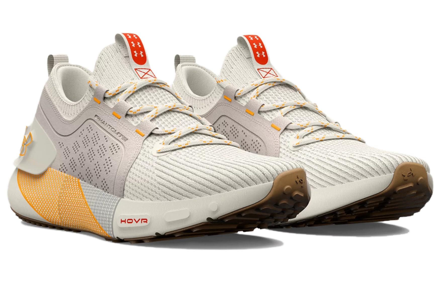 (WMNS) Under Armour HOVR Phantom 3 SE 'Ivory Orange Ice' 3026647-100 - 3