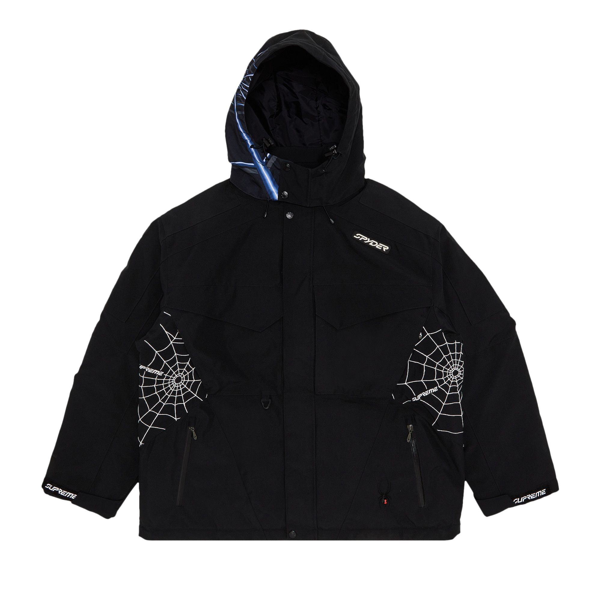 Supreme x Spyder Technical Jacket 'Black' - 1
