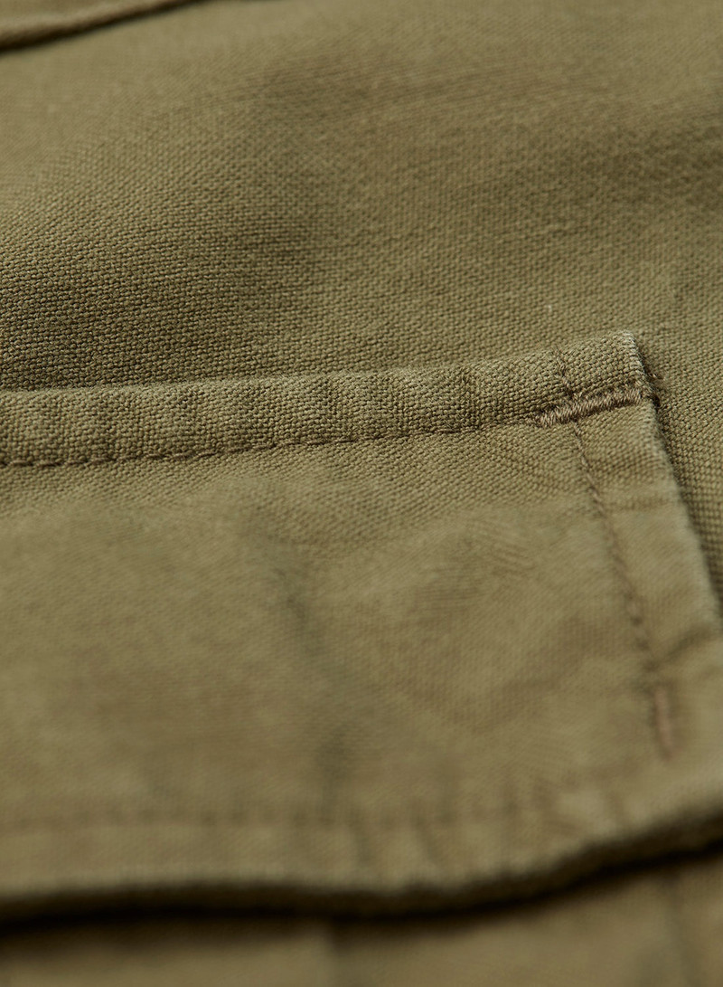 Army Cargo Shorts in Dark Green 6