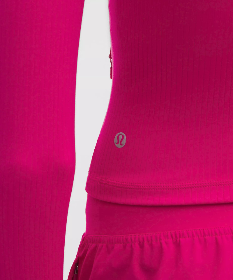 It's Rulu Ribbed Cropped Half Zip *Updated 8
