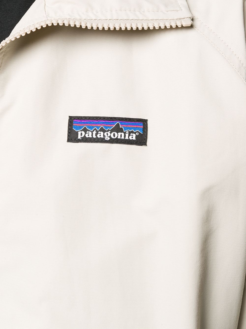 logo patch bomber jacket - 5