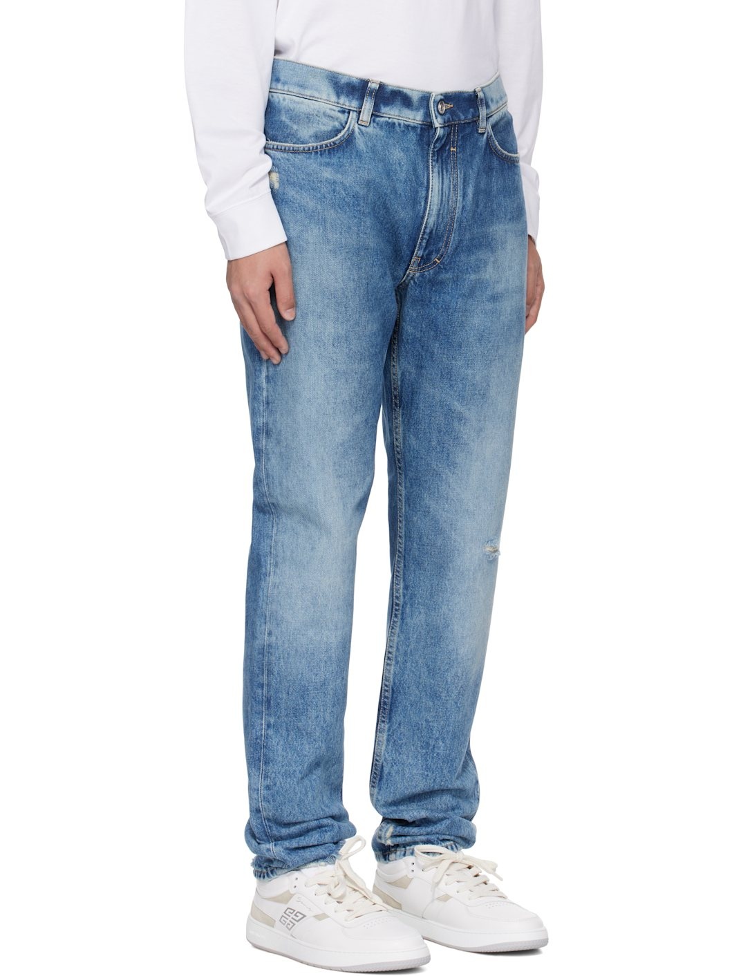 Blue Slim Fit Jeans - 2