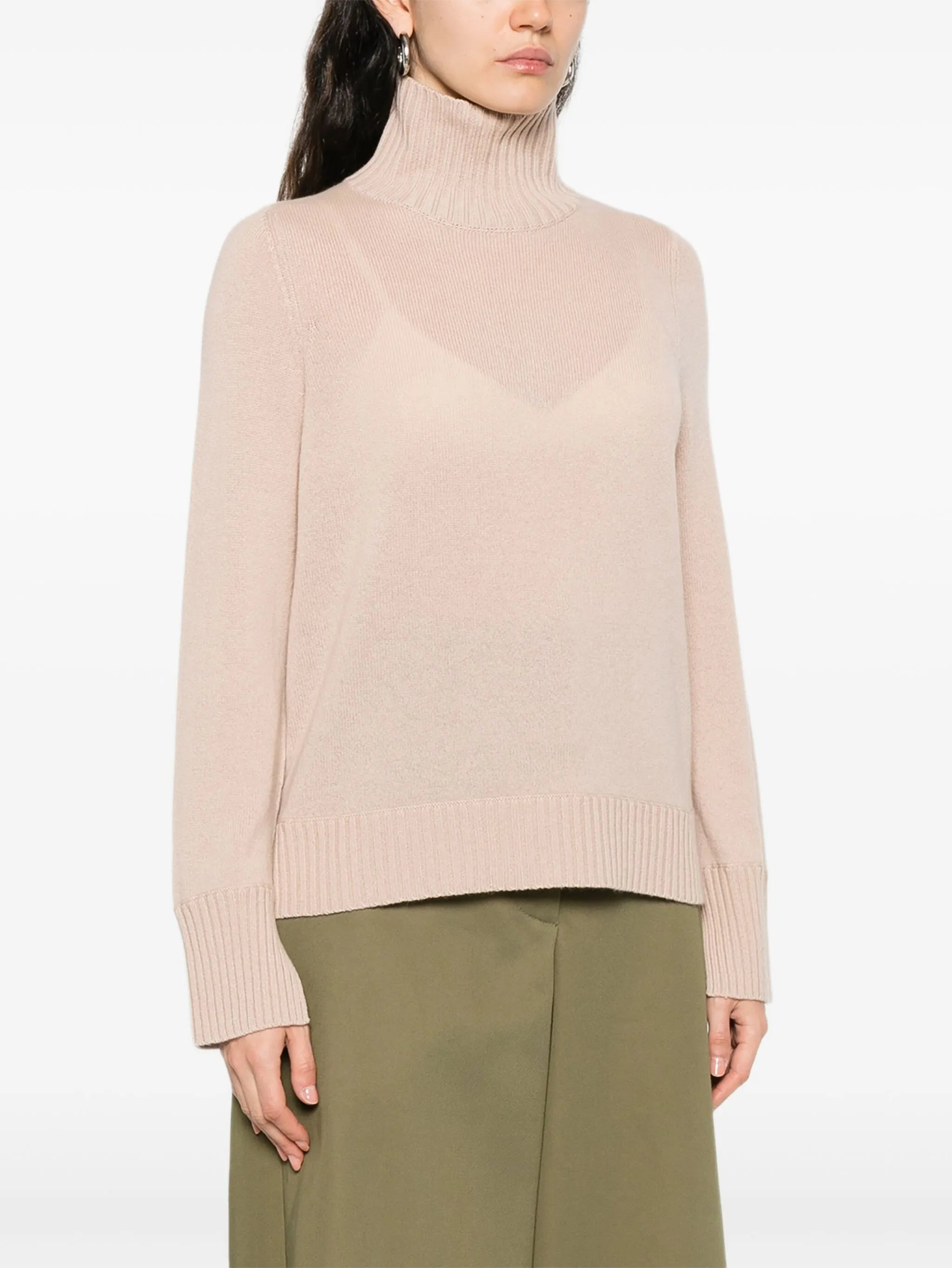 Allude Turtleneck Cashmere Sweater - 5