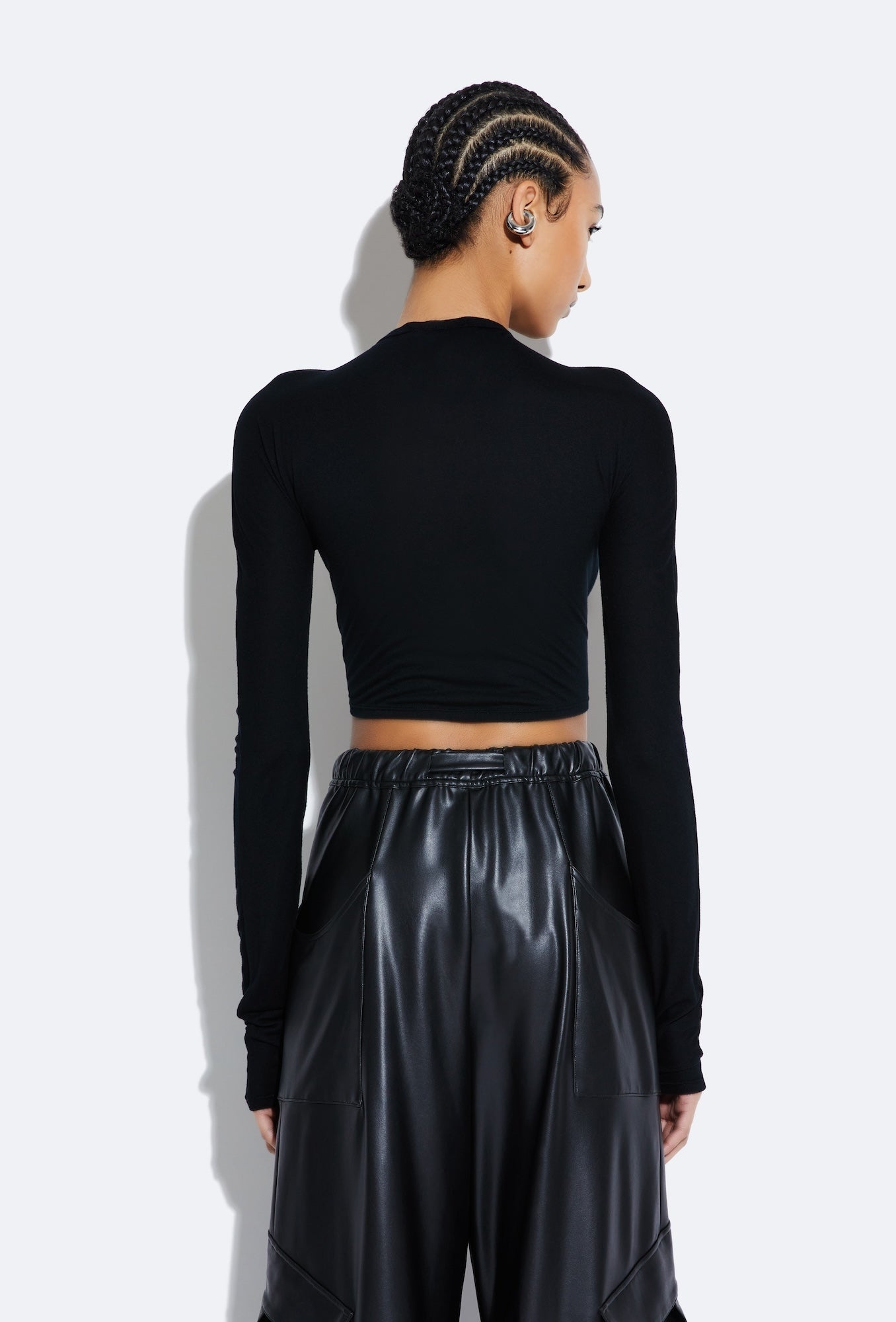 Modal Jersey Cropped Top - 3