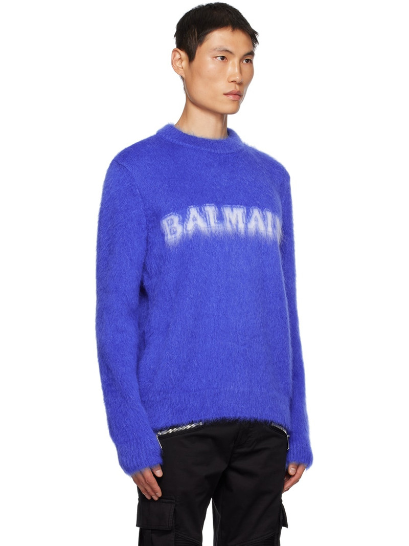 Blue Brushed Sweater 2