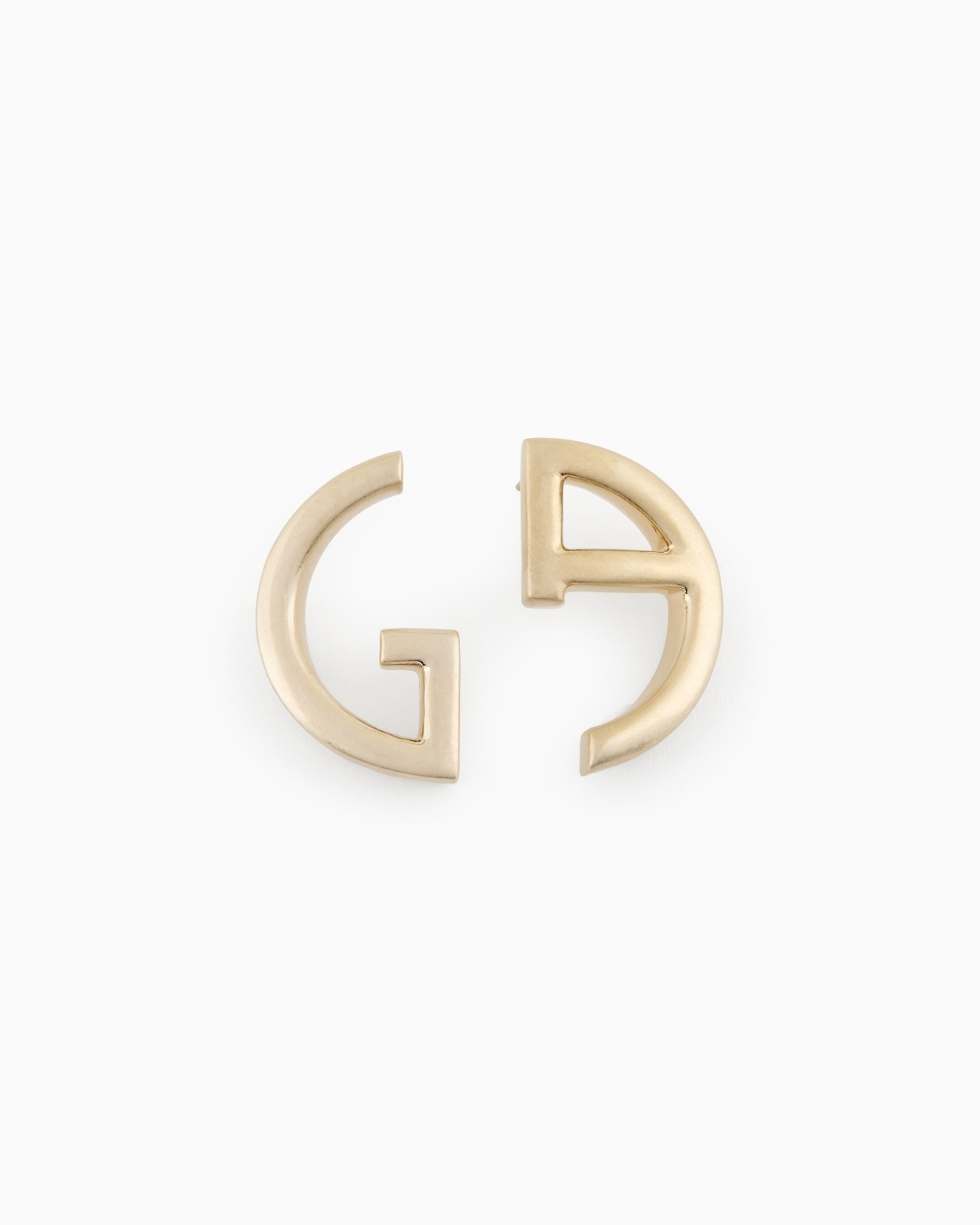 GA LOGO-SHAPED EARRINGS - 1