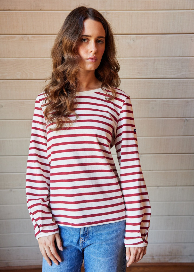 YVOIRE Striped Top 1