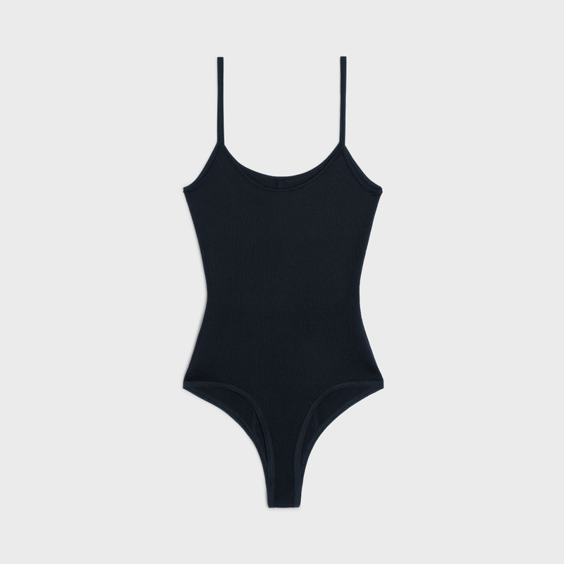 CELINE SPAGHETTI STRAP BODYSUIT IN UNDERPINNING SILK outlook
