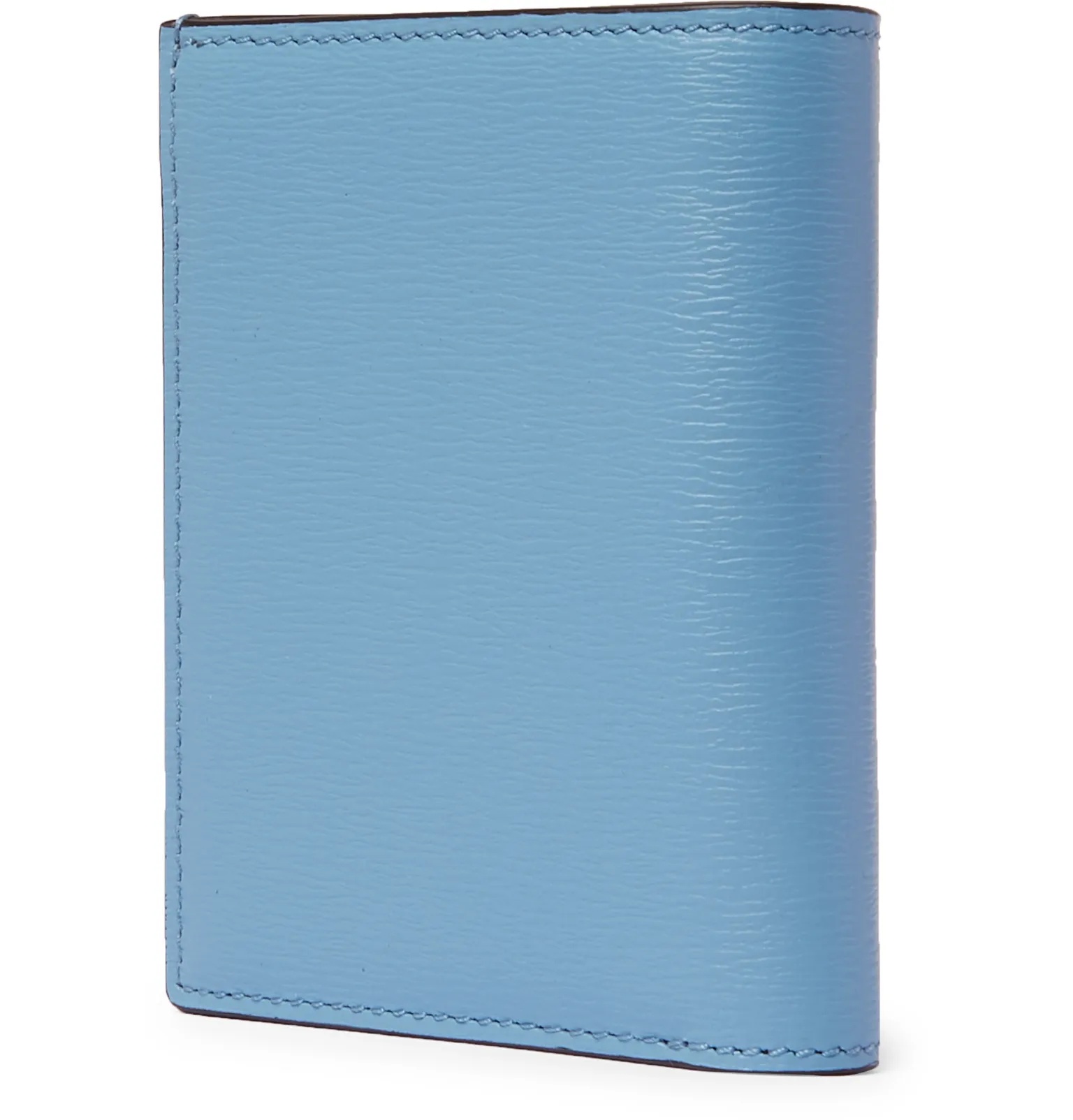 Textured-Leather Bifold Cardholder - 3