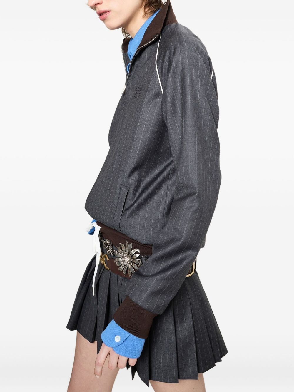 pinstripe jacket - 5