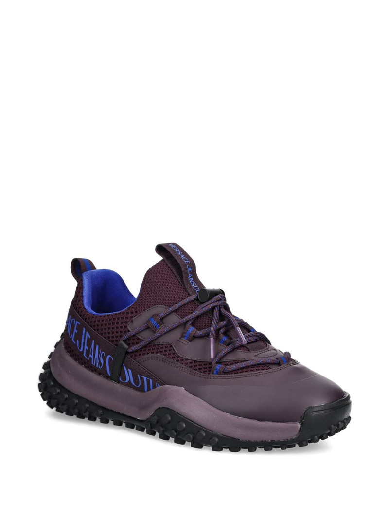 VERSACE JEANS COUTURE logo-detail lace-up sneakers outlook