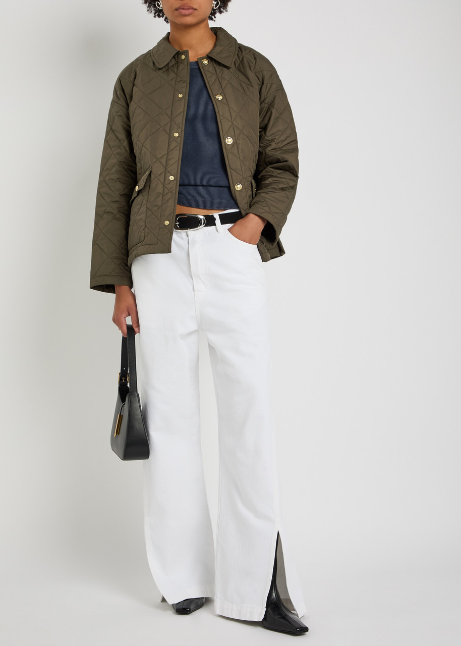Nili Lotan Helah Quilted Shell Jacket - 4