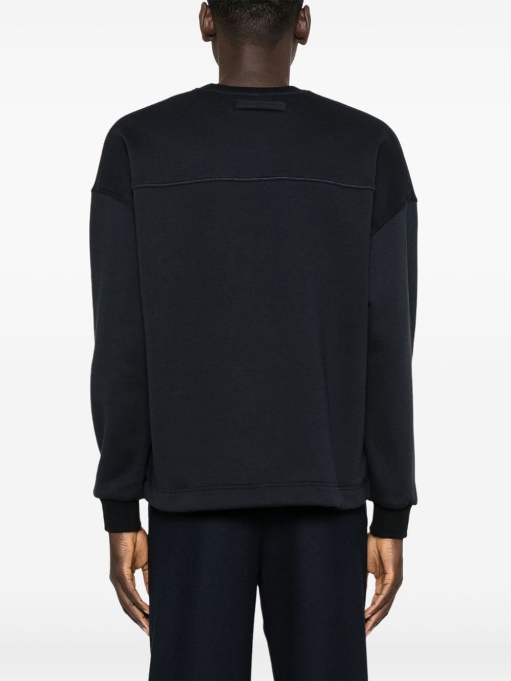 logo-embroidered hoodie - 4
