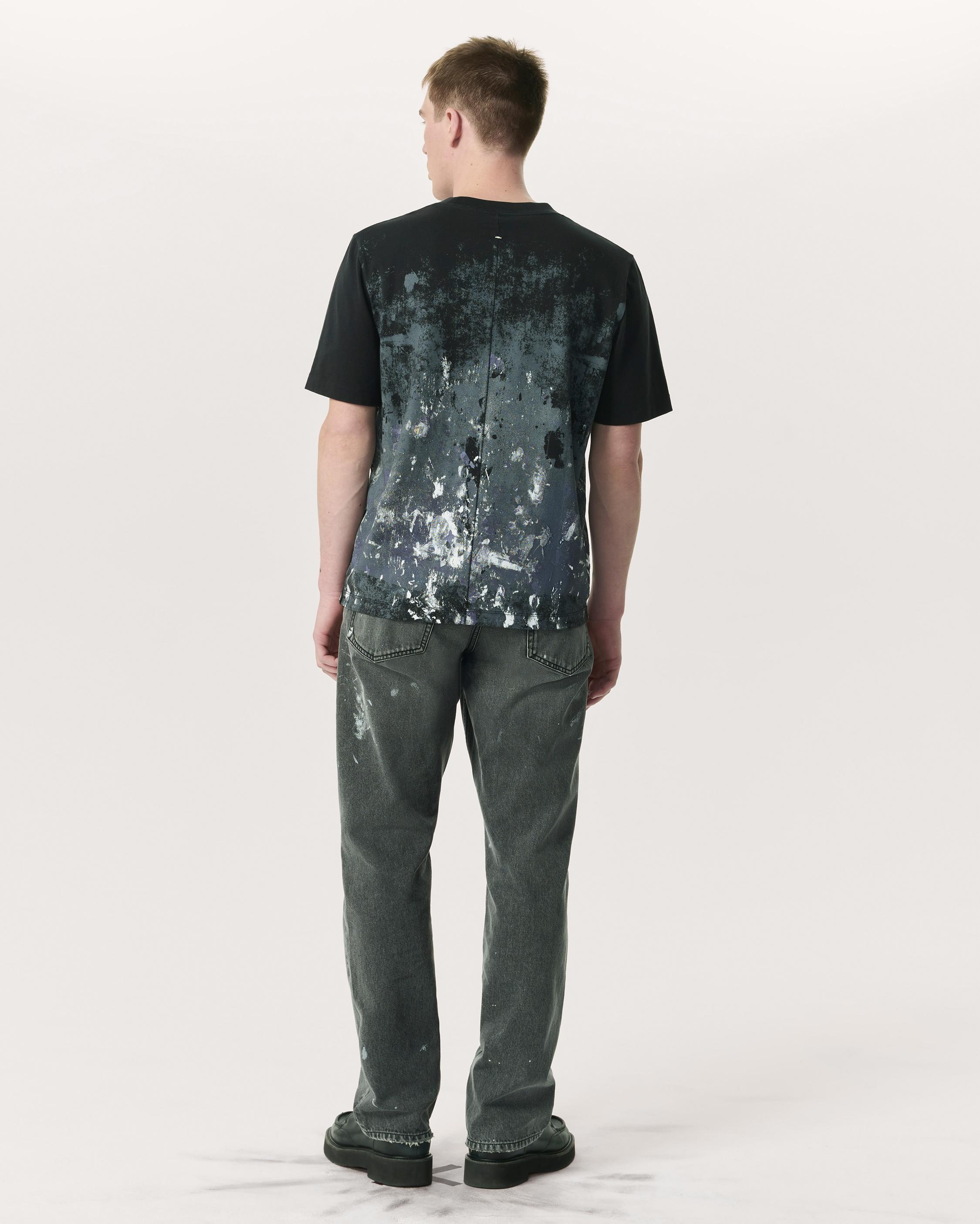Relaxed Fit Paint Splatter T-Shirt - 5