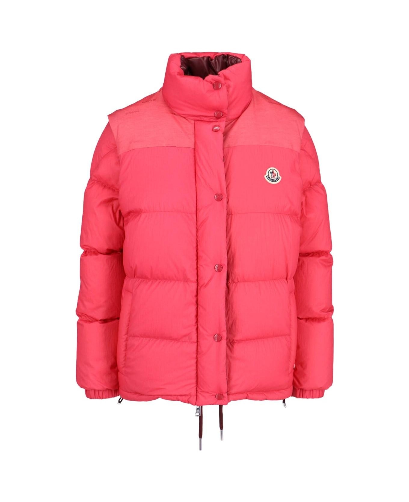 'verone 1' Reversible Crop Down Jacket - 1