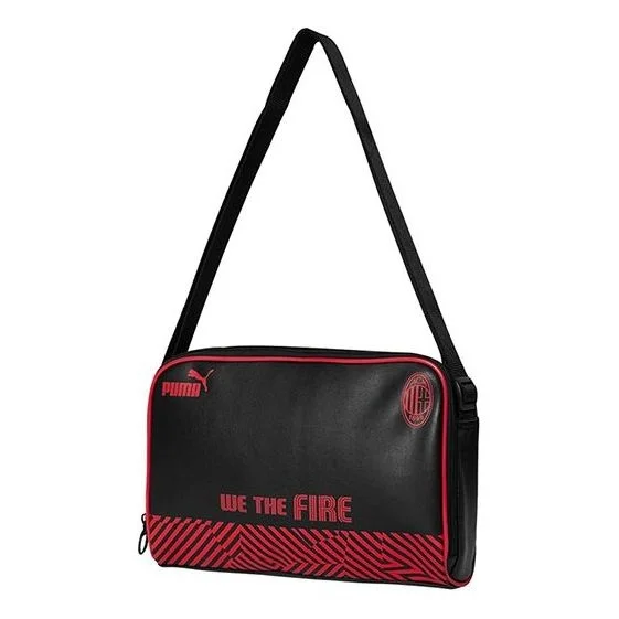PUMA AC Milan Reporter Bag 'Black Red' 07827005 - 1