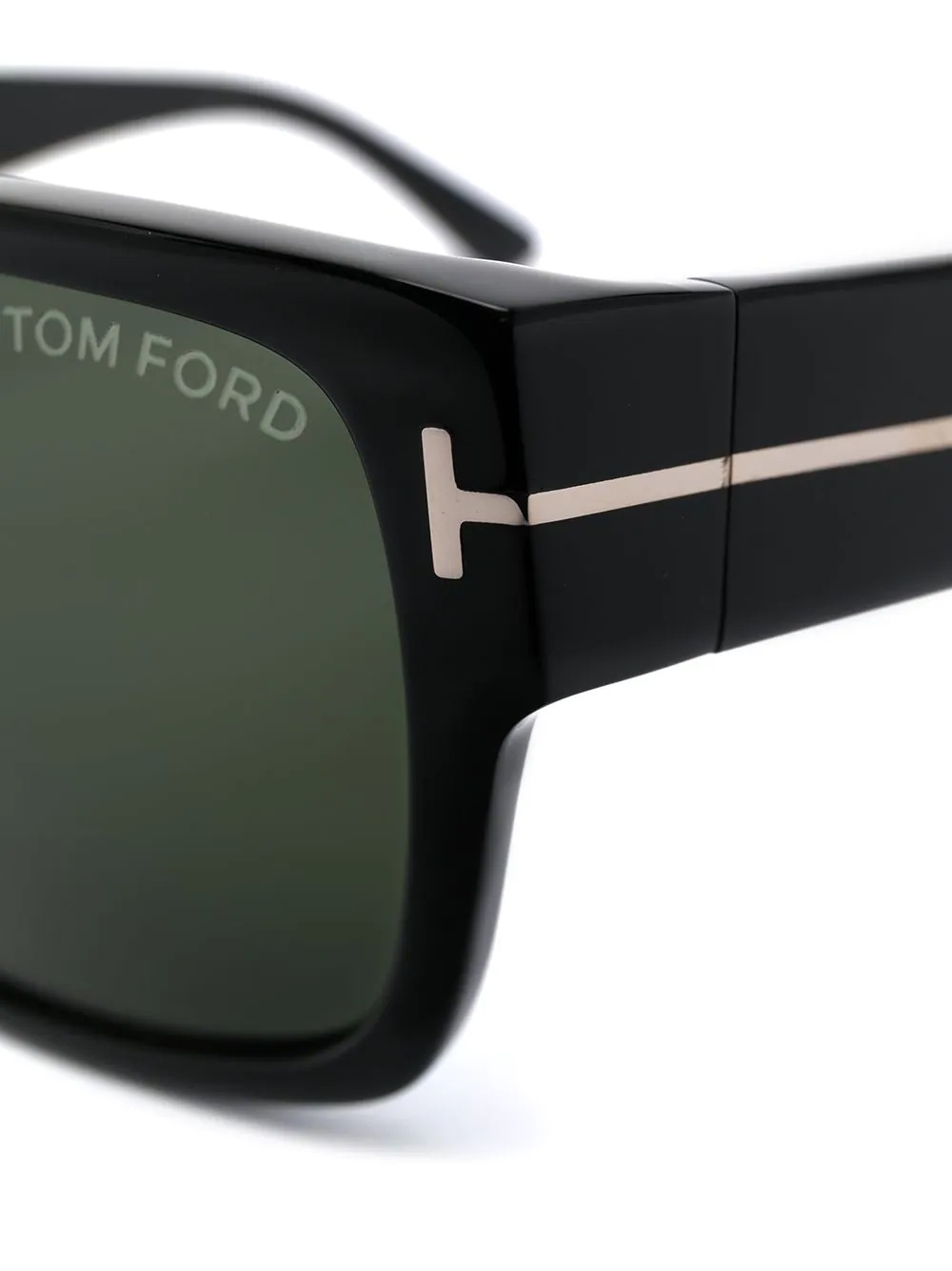 square-frame tinted sunglasses - 3