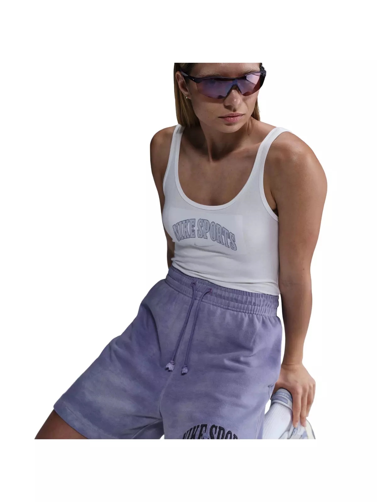 Women's Sportswear High-Waisted 6' Phoenix Fleece French Terry Shorts - 4