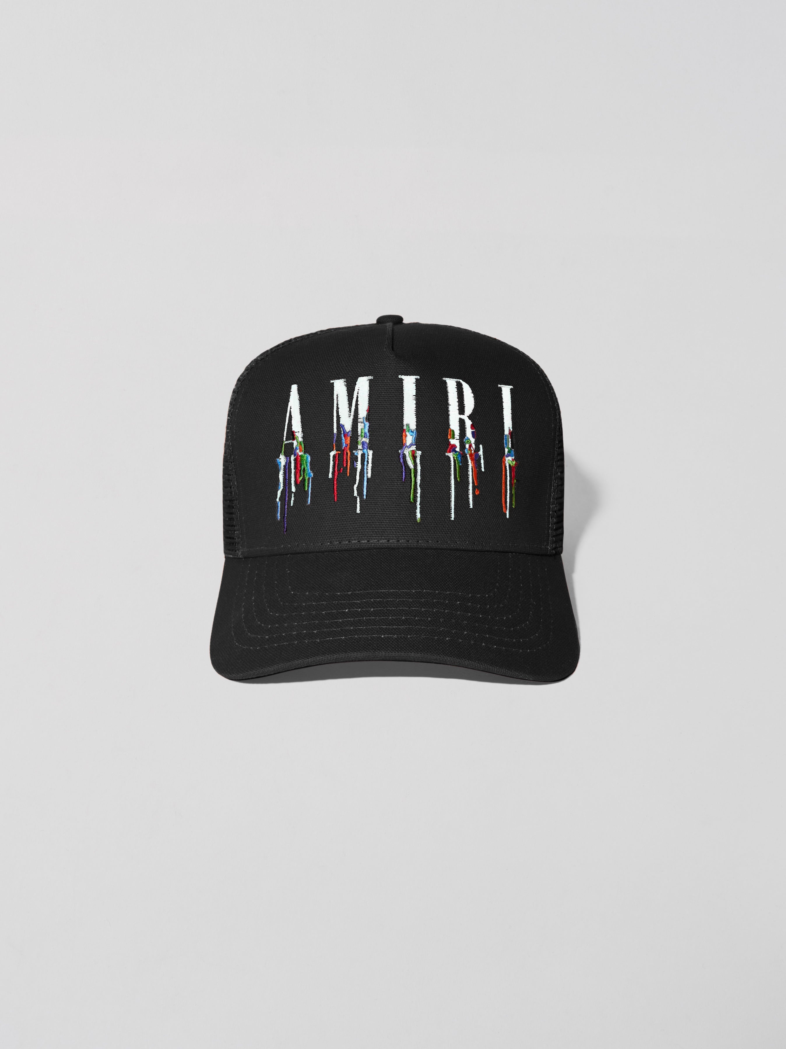 PAINT DRIP CORE LOGO TRUCKER HAT - 1