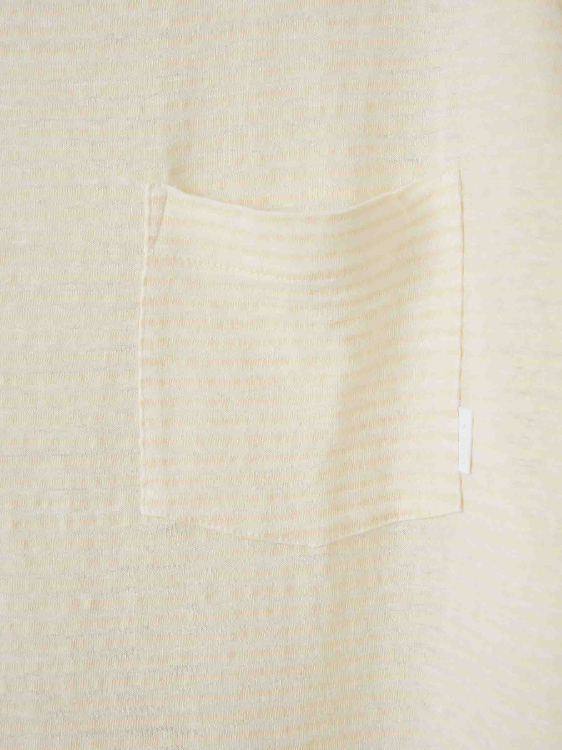 STRIPED LINEN T-SHIRT - 3