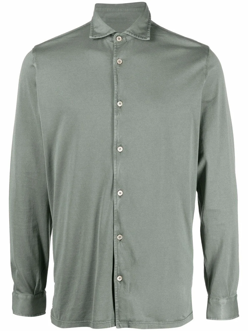 jersey button down shirt - 1