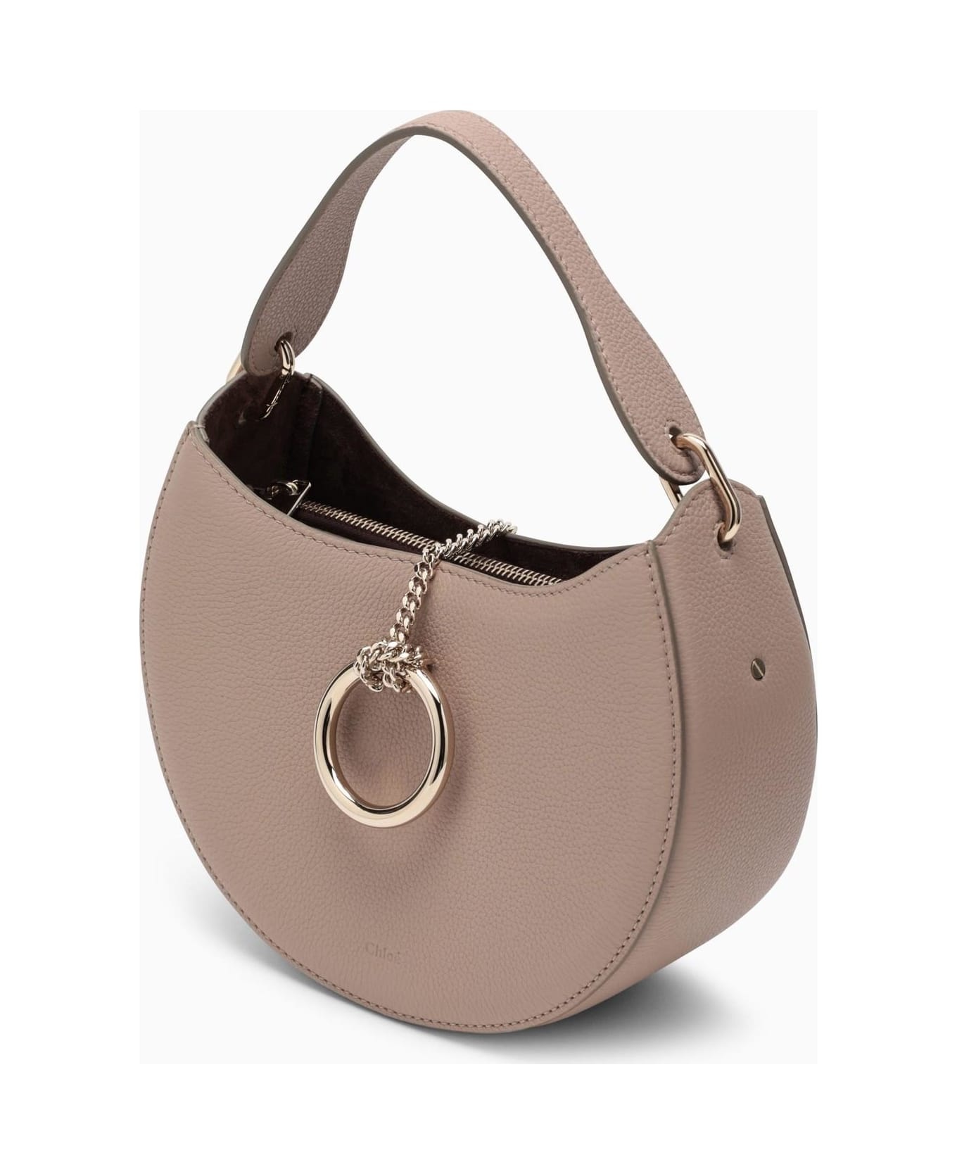 Arlu00e8ne Beige Hobo Bag - 5