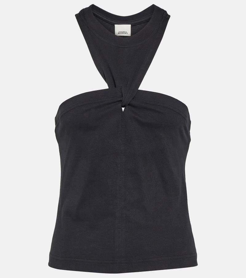 Zineba cotton jersey top - 1