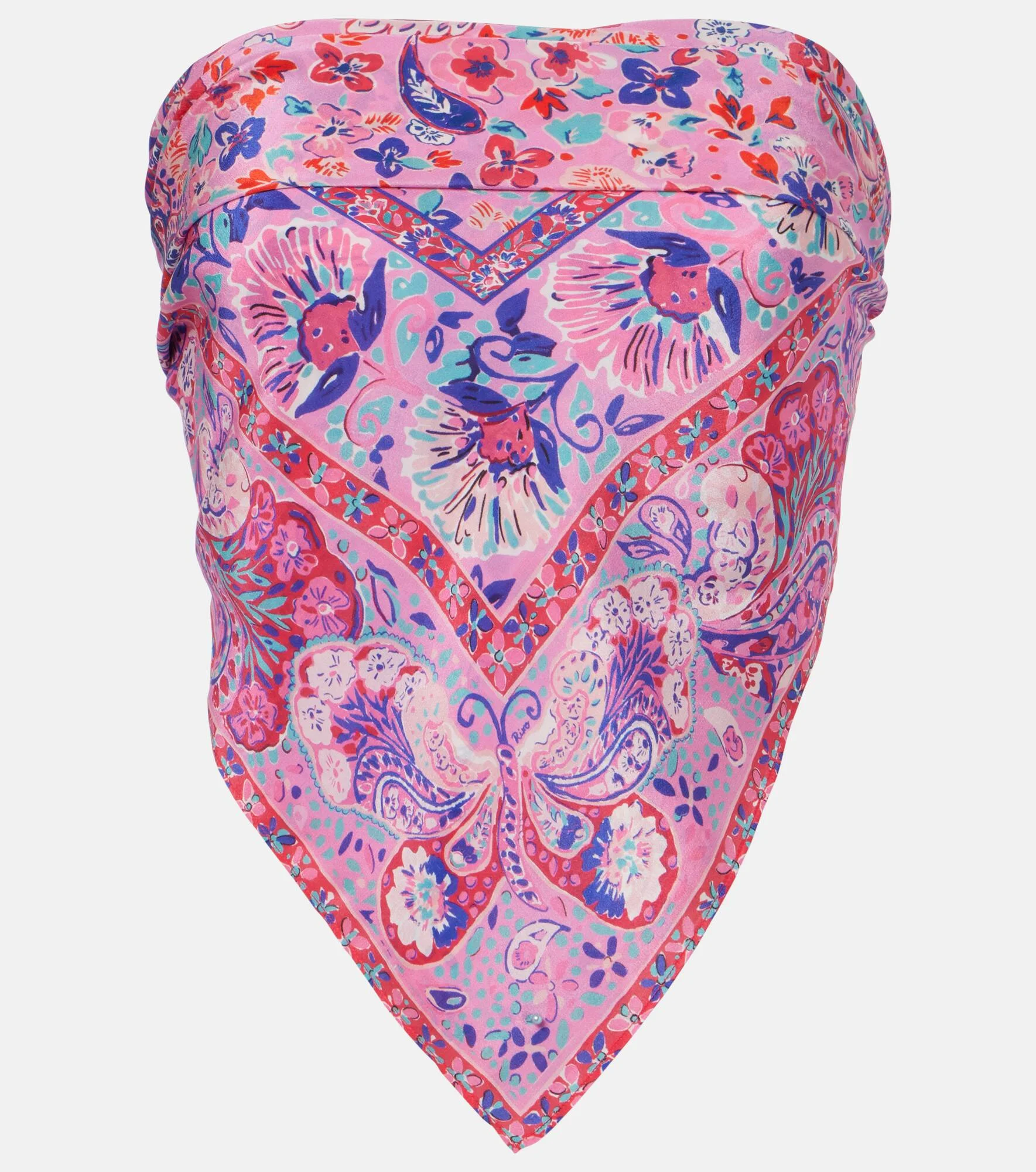 Menno printed silk top - 1