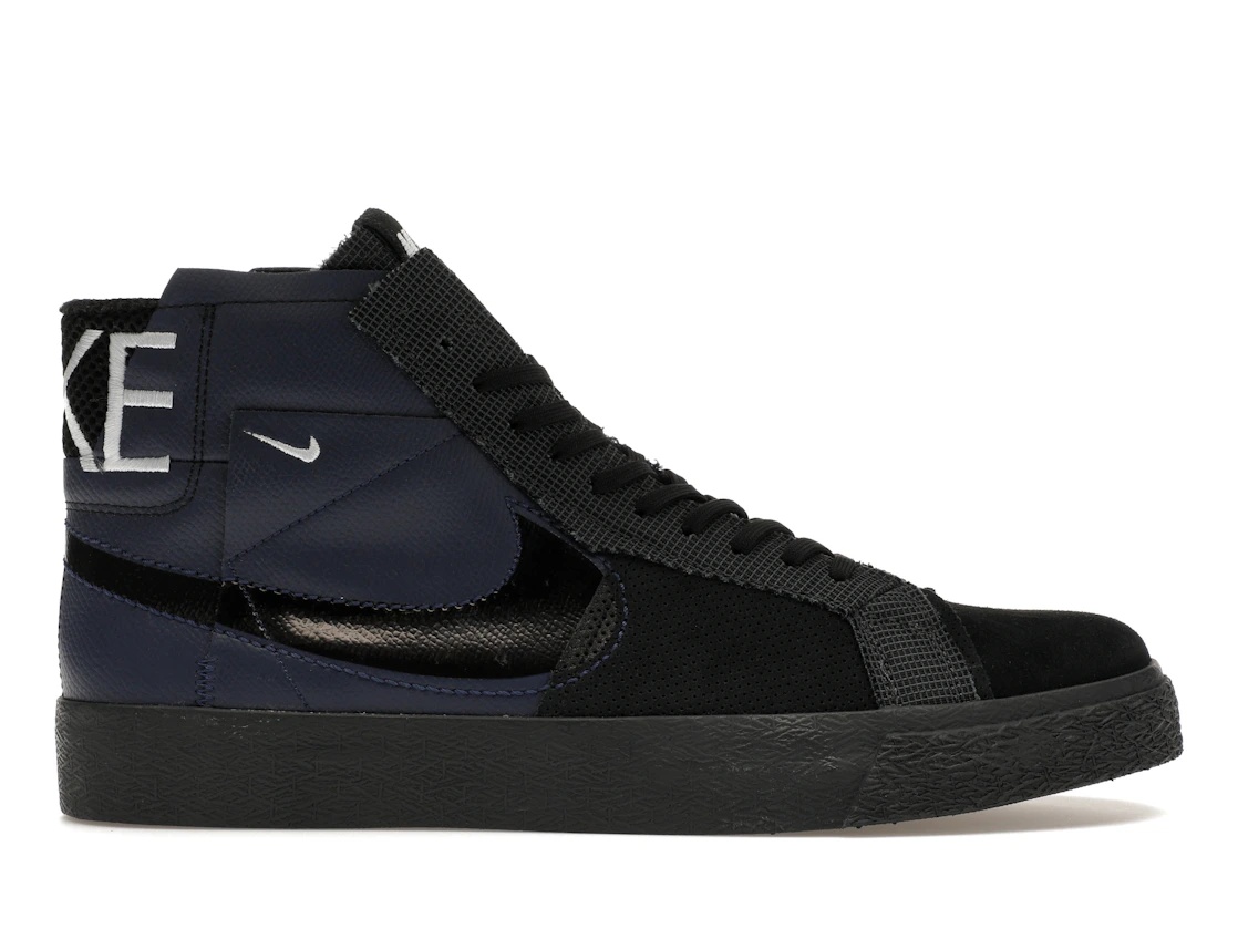 Nike SB Zoom Blazer Mid Premium Deconstructed Midnight Navy - 1