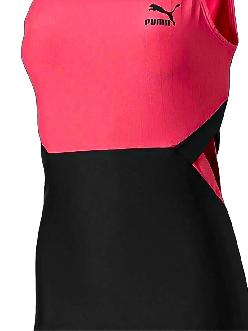 PUMA logo-detail sleeveless dress outlook