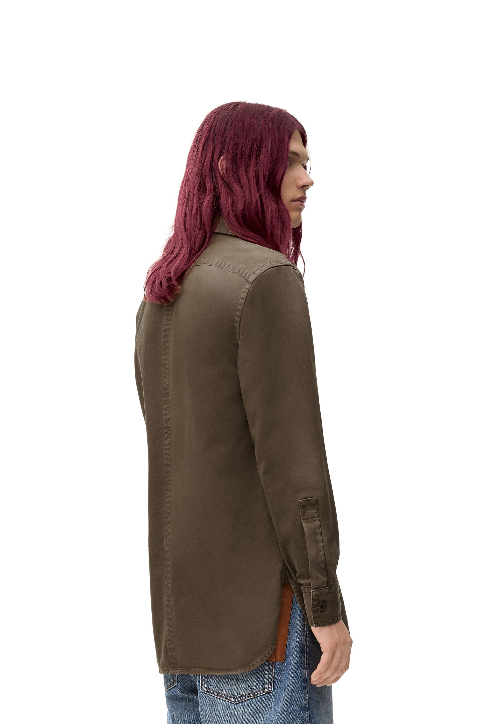 Overshirt in cotton - 4