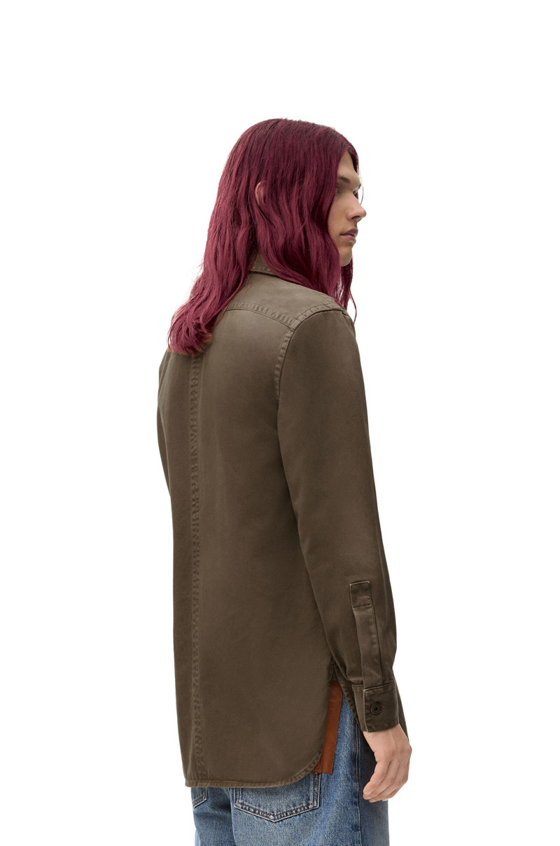 Overshirt in cotton 4