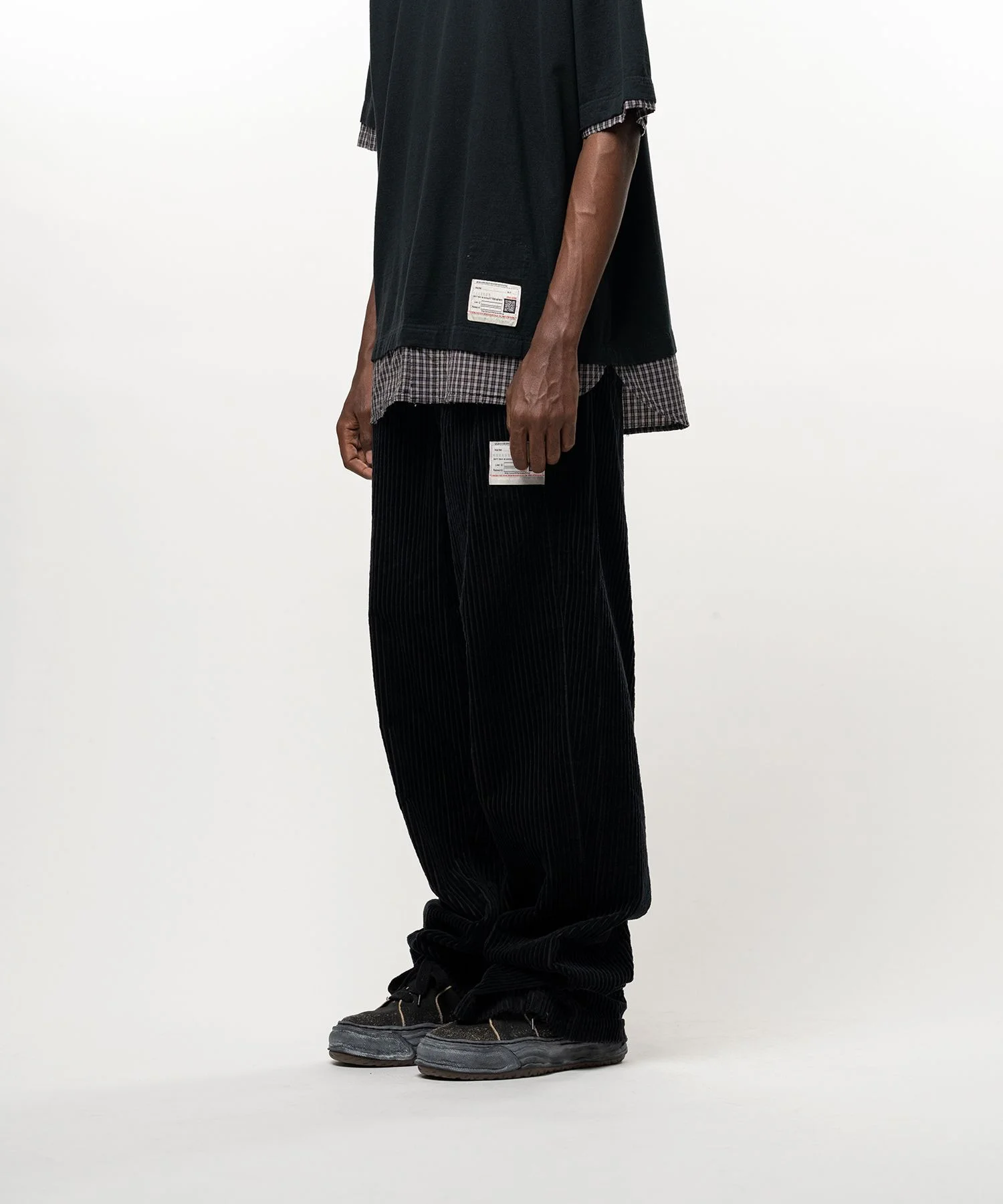 Folded Corduroy Pants - 1