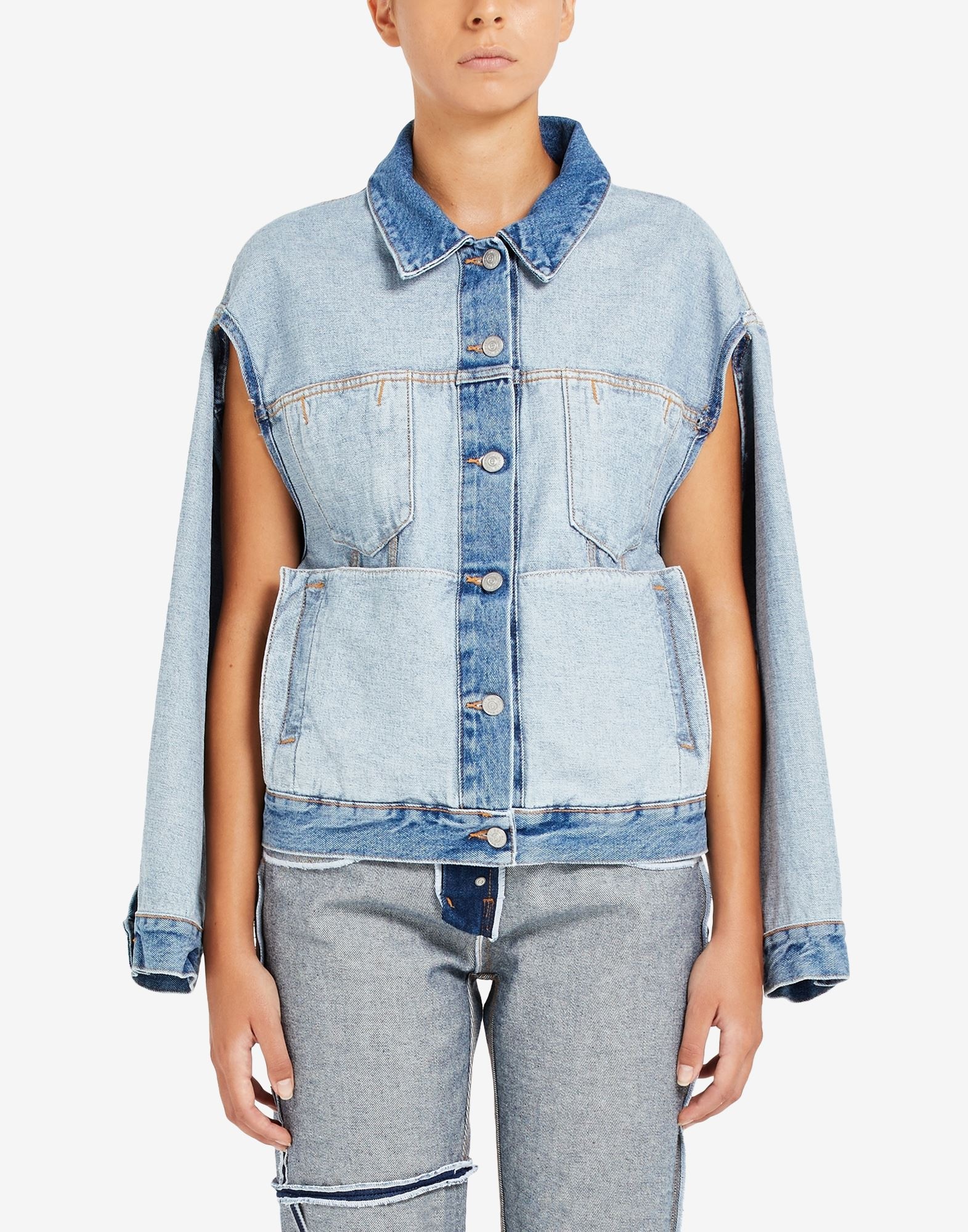 Reversed denim jacket - 5