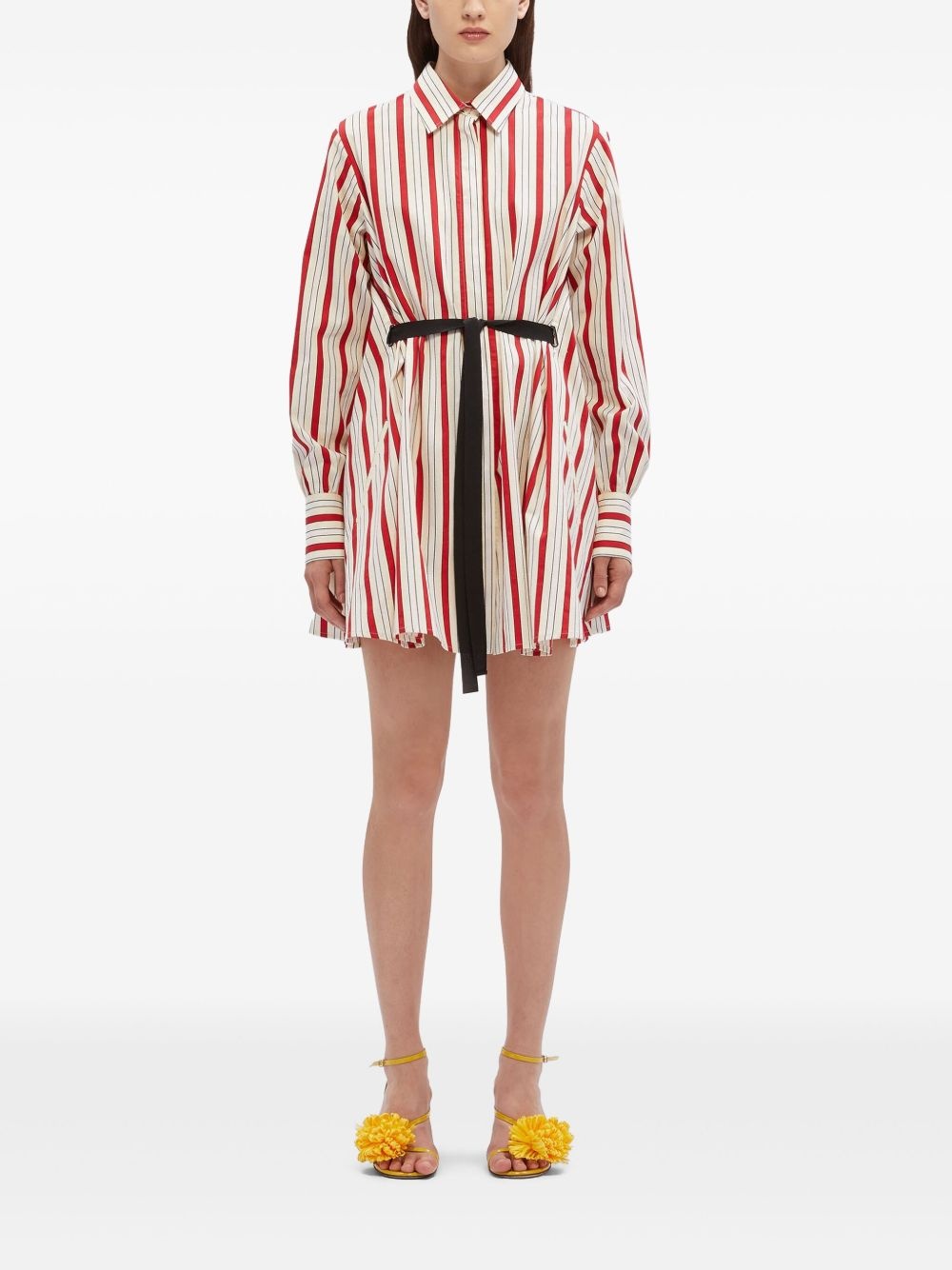 striped mini dress - 2
