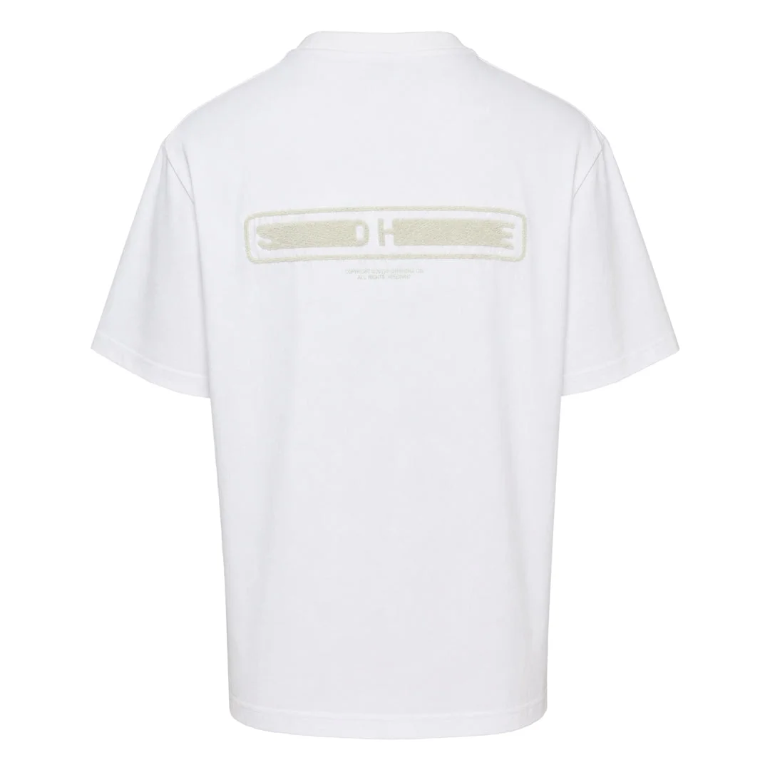 Logo Tee With Hairy Flocking - 1
