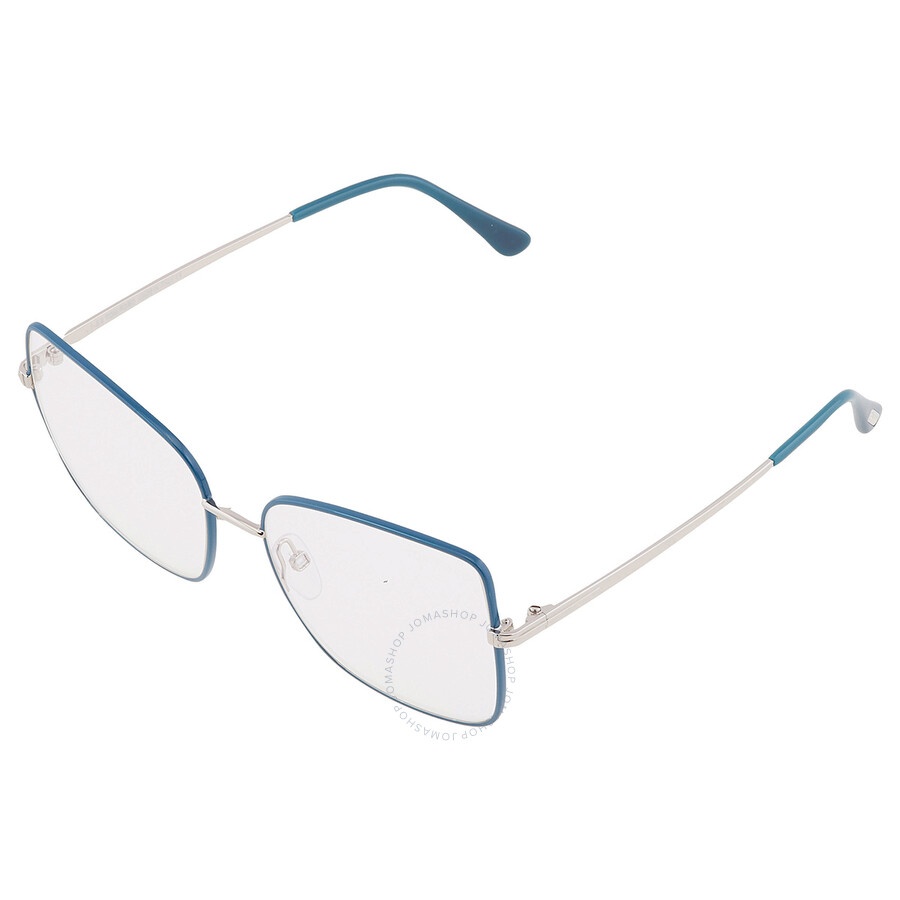 SALE! NEW TOM FORD FT5613-B 098 Butterfly Blue Block Metal Women Eyeglasses Tom Ford Blue Light Block Butterfly Ladies Eyeglasses FT5613  main image 4
