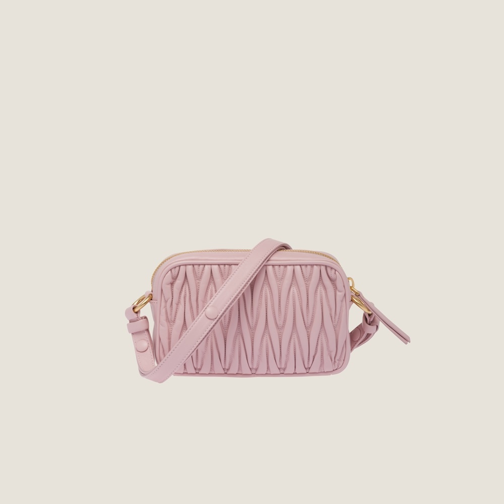 Matelassé nappa leather shoulder bag - 4