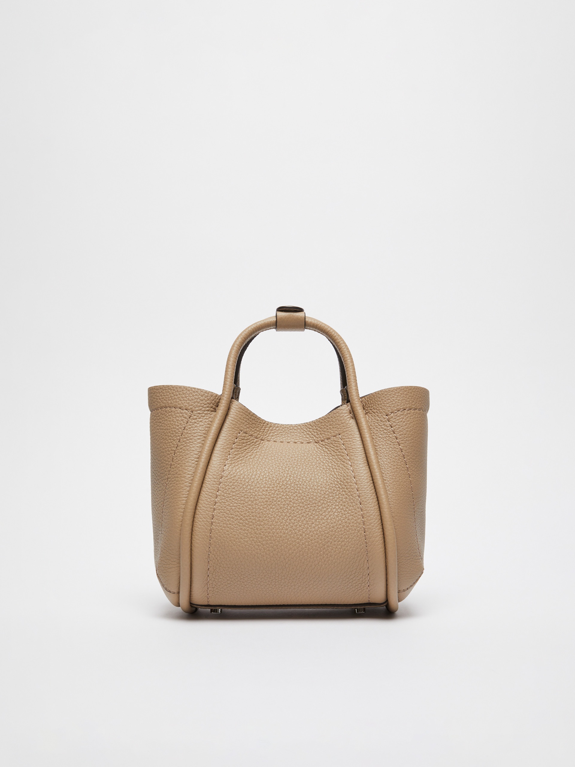DRUMMEDMARINEXS Extra-small leather Marine bag with deerskin print - 3