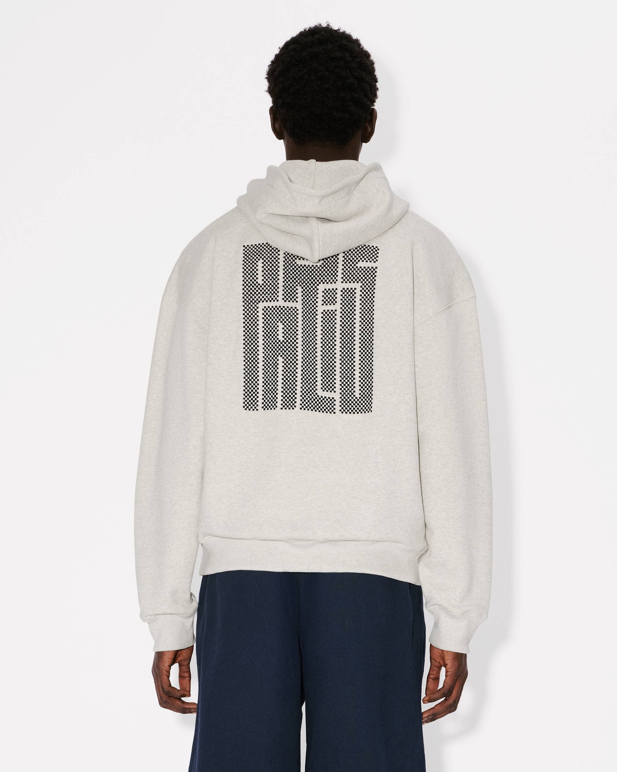 'KENZO Kamon' embroidered buttoned hoodie - 4