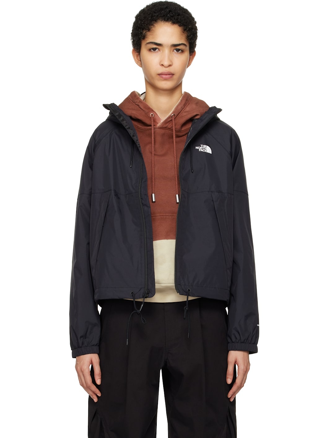Black Antora Rain Jacket - 1