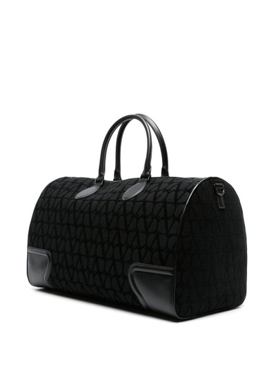 Valentino Toile Iconographe leather-trim holdall outlook