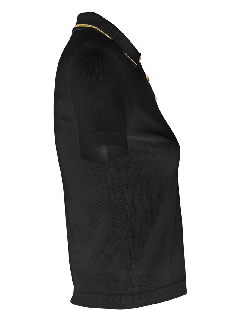 VERSACE JEANS COUTURE embroidered-logo polo shirt outlook