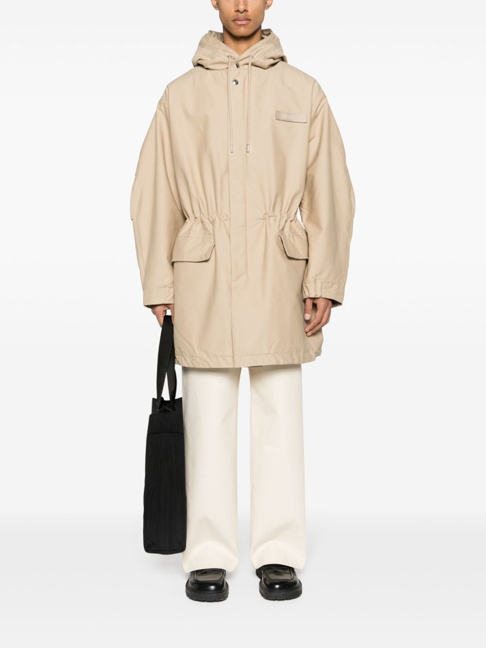 Le Parka Marrone hooded coat - 2