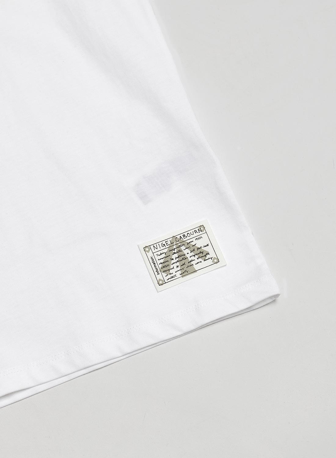Daily 5.5oz Tee in White - 4